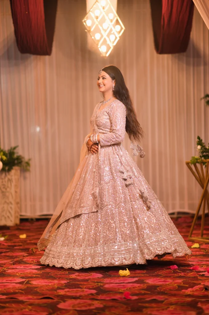 Bride portrait captured under wedding photography packages in Dehradun with premium wedding coverage
