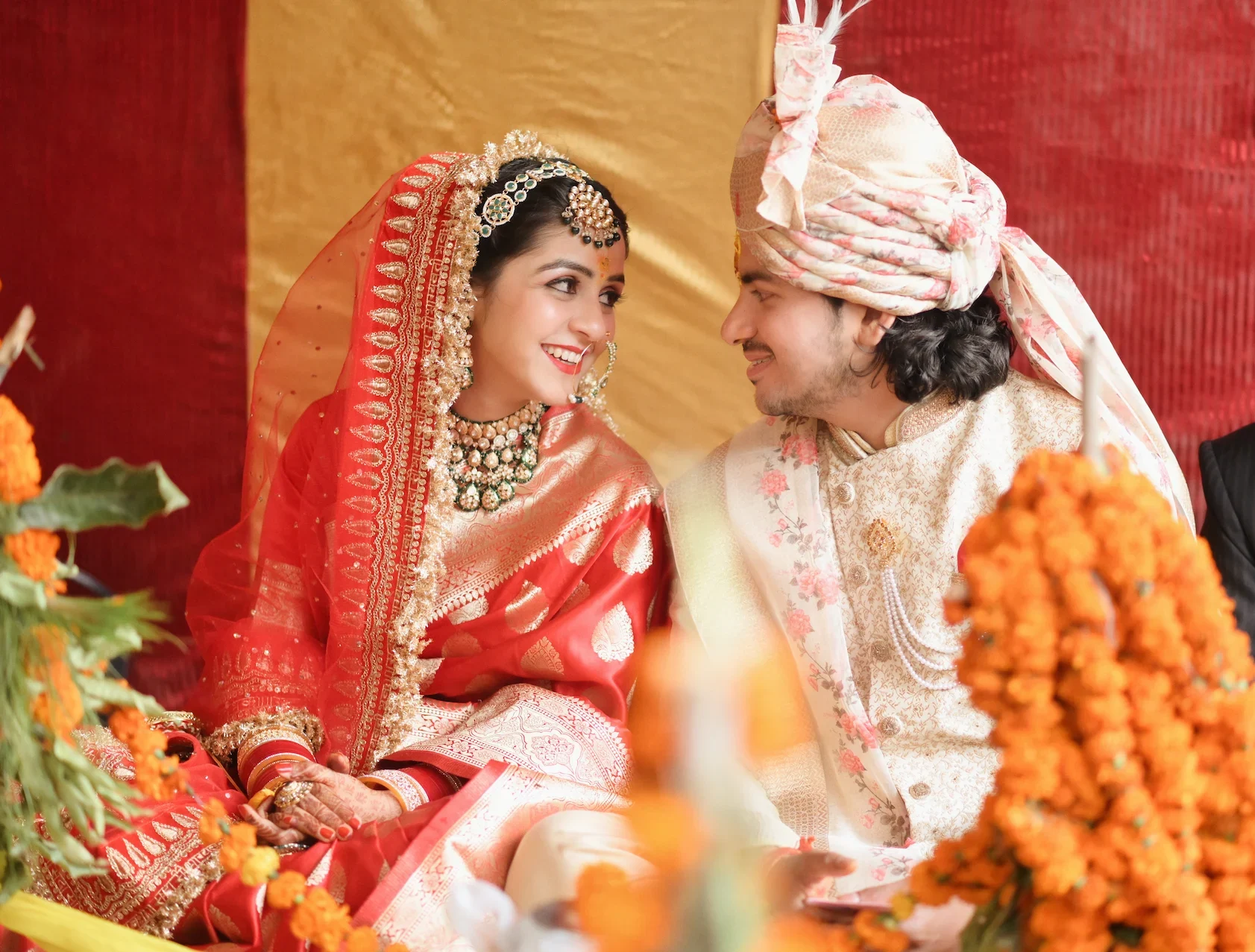 A beautiful wedding moment captured at one of the finest Destination Wedding Venues in Dehradun, surrounded by nature, elegance, and timeless romance. Destination Wedding Venues in Dehradun featuring a bride and groom enjoying a romantic outdoor wedding photoshoot amidst scenic forest landscapes