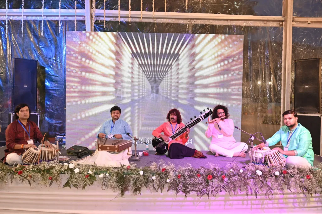 Live Indian classical music performance at a corporate event. Live Indian classical music performance at a corporate event in Dehradun