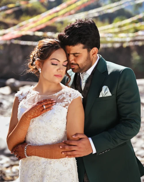 Post Wedding Couple Shoot Riverside | Rishikesh